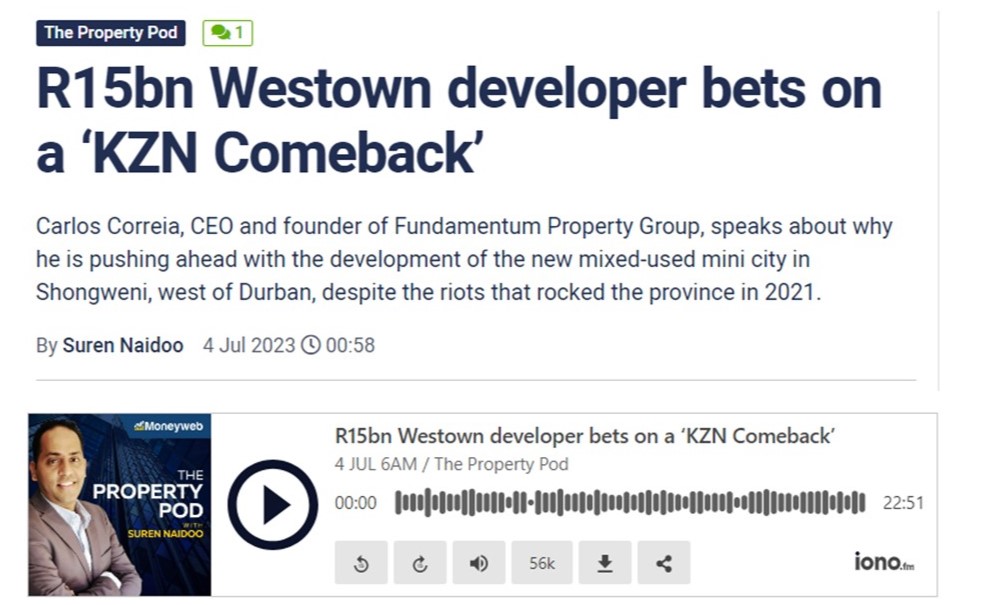 Moneyweb Talks To Carlos Correia