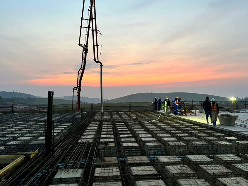 Enormous Concrete Pour