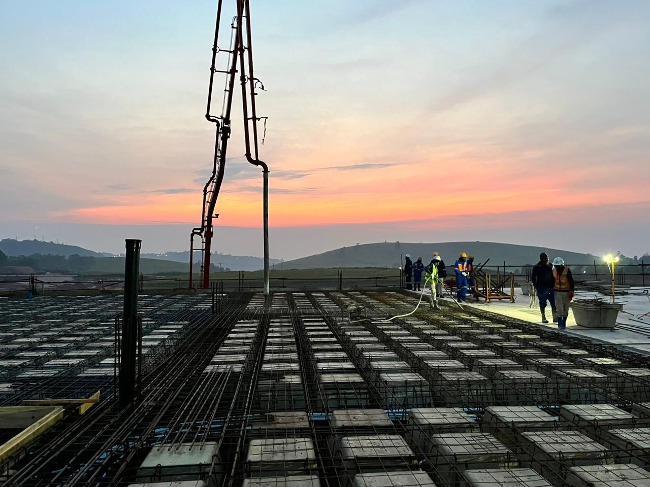 Enormous Concrete Pour